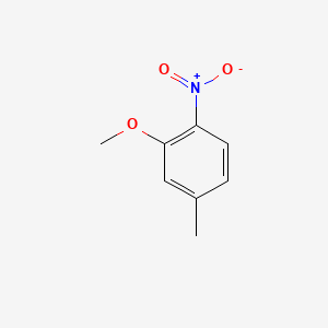 molecular formula C8H9NO3 B1347119 5-甲基-2-硝基苯甲醚 CAS No. 38512-82-2