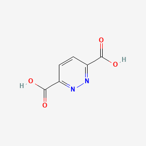 molecular formula C6H4N2O4 B1347128 3,6-Pyridazinedicarboxylic acid CAS No. 57266-70-3
