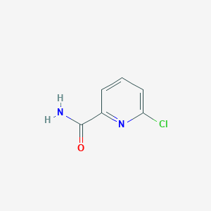 molecular formula C6H5ClN2O B1347139 6-氯吡啶-2-甲酰胺 CAS No. 70593-61-2