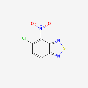 molecular formula C6H2ClN3O2S B1347146 5-Chloro-4-nitro-2,1,3-benzothiadiazole CAS No. 2274-89-7