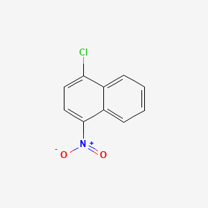 molecular formula C10H6ClNO2 B1347161 1-Chloro-4-nitronaphthalene CAS No. 605-61-8