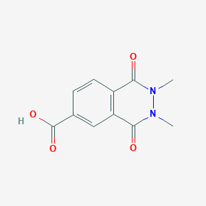 2,3-Dimethyl-1,4-dioxo-1,2,3,4-tetrahydrophthalazine-6-carboxylic acid