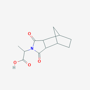 2-(1,3-Dioxohexahydro-1H-4,7-methanoisoindol-2(3H)-yl)propanoic acid