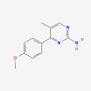 4-(4-Methoxyphenyl)-5-methylpyrimidin-2-amine