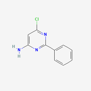 6-Chloro-2-phenyl-4-pyrimidinamine