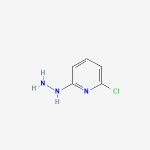 molecular formula C5H6ClN3 B1347180 2-Chloro-6-hydrazinopyridine CAS No. 5193-03-3