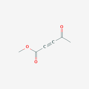 molecular formula C6H6O3 B13471807 Methyl 4-oxopent-2-ynoate CAS No. 41726-06-1