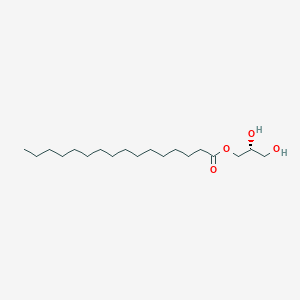molecular formula C₁₉H₃₈O₄ B134719 1-Hexadecanoyl-sn-glycerol CAS No. 32899-41-5