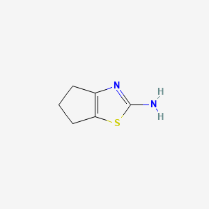 B1347202 5,6-dihydro-4H-cyclopenta[d]thiazol-2-amine CAS No. 53051-97-1
