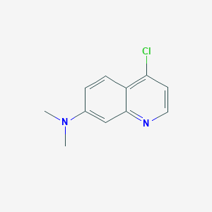 molecular formula C11H11ClN2 B1347212 4-chloro-N,N-dimethylquinolin-7-amine CAS No. 178984-46-8
