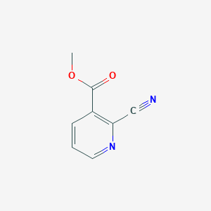 molecular formula C8H6N2O2 B1347221 Methyl 2-cyanonicotinate CAS No. 75358-89-3