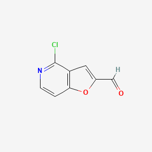 4-Chlorofuro[3,2-c]pyridine-2-carbaldehyde