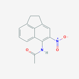 N-(4-nitro-1,2-dihydroacenaphthylen-5-yl)acetamide