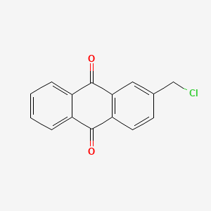 molecular formula C15H9ClO2 B1347230 2-(Chloromethyl)anthraquinone CAS No. 6374-87-4