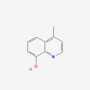 molecular formula C10H9NO B1347237 4-Methyl-8-hydroxyquinoline CAS No. 3846-73-9