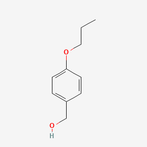 molecular formula C10H14O2 B1347248 (4-Propoxyphenyl)methanol CAS No. 90925-43-2