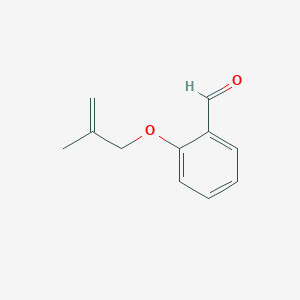 molecular formula C11H12O2 B1347249 2-(2-Methyl-allyloxy)-benzaldehyde CAS No. 38002-87-8