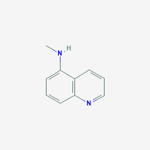molecular formula C10H10N2 B1347250 N-methylquinolin-5-amine CAS No. 7506-67-4