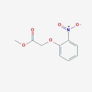 molecular formula C9H9NO5 B1347252 Methyl 2-(2-nitrophenoxy)acetate CAS No. 7506-93-6