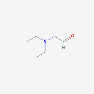 molecular formula C6H13NO B13472542 2-(Diethylamino)acetaldehyde 
