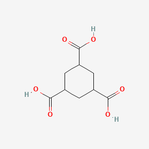 molecular formula C9H12O6 B1347256 Cyclohexane-1,3,5-tricarboxylic acid CAS No. 25357-95-3
