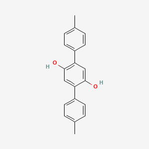 molecular formula C20H18O2 B1347262 2,5-Di-p-tolylhydroquinone 