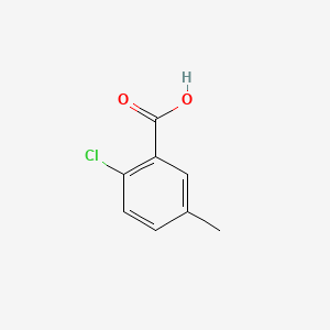 molecular formula C8H7ClO2 B1347271 2-氯-5-甲基苯甲酸 CAS No. 6342-60-5