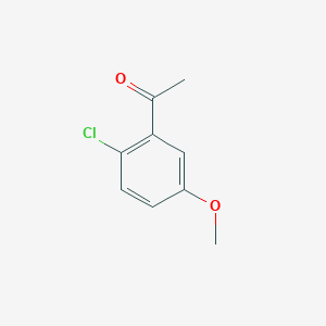 molecular formula C9H9ClO2 B1347272 1-(2-Chloro-5-methoxyphenyl)ethanone CAS No. 77344-69-5