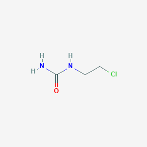 molecular formula C3H7ClN2O B1347274 2-氯乙基脲 CAS No. 6296-42-0