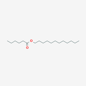 molecular formula C18H36O2 B1347288 Dodecyl hexanoate CAS No. 6938-60-9