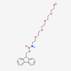 molecular formula C25H33NO7 B13472883 Fmoc-PEG5-alcohol 