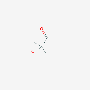 molecular formula C5H8O2 B1347293 1-(2-Methyloxiran-2-yl)ethanone CAS No. 4587-00-2