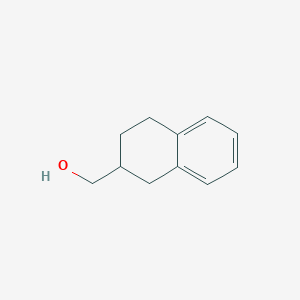 molecular formula C11H14O B1347298 1,2,3,4-Tetrahydronaphthalen-2-ylmethanol CAS No. 6947-15-5