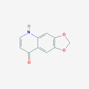 molecular formula C10H7NO3 B134730 1,3-Dioxolo[4,5-g]quinolin-8(5H)-one CAS No. 154504-43-5