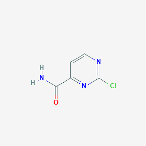 molecular formula C5H4ClN3O B1347304 2-Chloropyrimidine-4-carboxamide CAS No. 22536-66-9