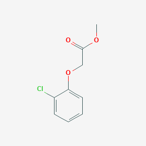 molecular formula C9H9ClO3 B1347316 Methyl 2-(2-chlorophenoxy)acetate CAS No. 6956-85-0