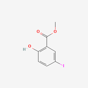 molecular formula C8H7IO3 B1347323 Methyl 5-iodosalicylate CAS No. 4068-75-1
