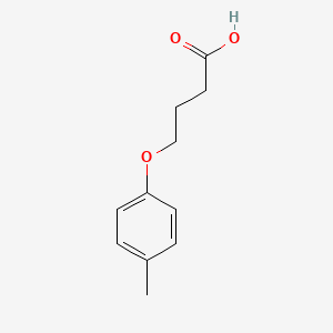 molecular formula C11H14O3 B1347325 4-(4-甲基苯氧基)丁酸 CAS No. 22180-02-5