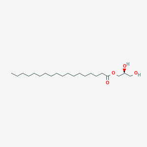 molecular formula C21H42O4 B134734 1-硬脂酰-sn-甘油 CAS No. 22610-61-3