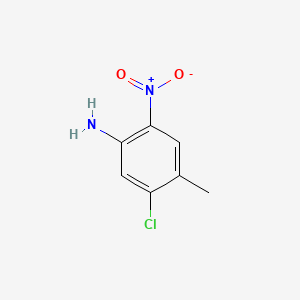 molecular formula C7H7ClN2O2 B1347341 5-氯-4-甲基-2-硝基苯胺 CAS No. 7149-80-6