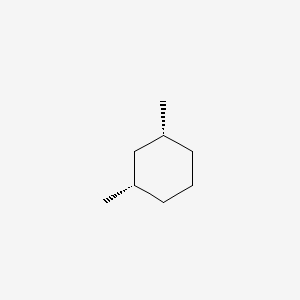 molecular formula C8H16 B1347349 cis-1,3-Dimethylcyclohexane CAS No. 638-04-0