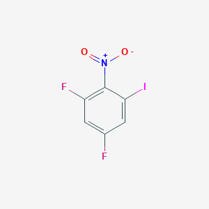1,5-Difluoro-3-iodo-2-nitrobenzene