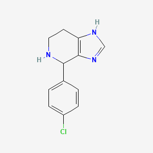 4-(4-Chlorophenyl)-4,5,6,7-tetrahydro-3h-imidazo[4,5-c]pyridine