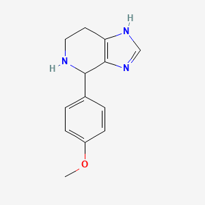 4-(4-Methoxyphenyl)-4,5,6,7-tetrahydro-3h-imidazo[4,5-c]pyridine