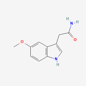 2-(5-Methoxy-1H-indol-3-yl)acetamide