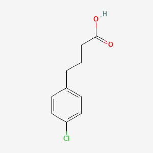 molecular formula C10H11ClO2 B1347392 4-(4-Chlorophenyl)butyric acid CAS No. 4619-18-5