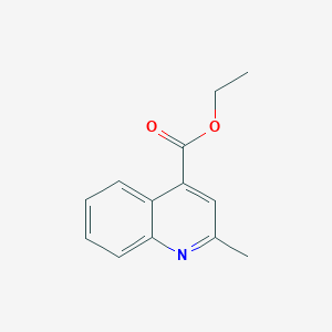 B1347402 Ethyl 2-methylquinoline-4-carboxylate CAS No. 7120-26-5