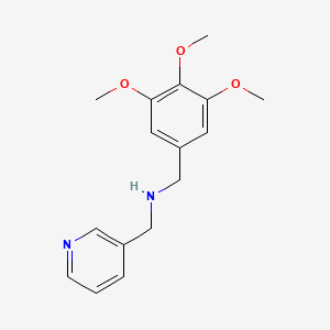 Pyridin-3-ylmethyl-(3,4,5-trimethoxy-benzyl)-amine