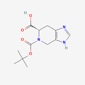 (S)-5-(Tert-butoxycarbonyl)-4,5,6,7-tetrahydro-3H-imidazo[4,5-C]pyridine-6-carboxylic acid