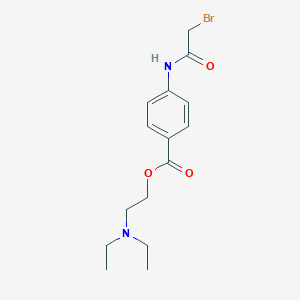 molecular formula C15H21BrN2O3 B134744 4-Bromoacetamidoprocaine CAS No. 141545-71-3